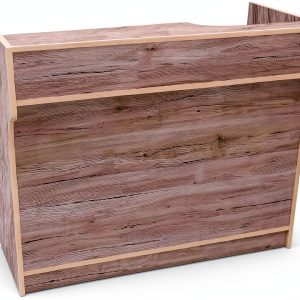 Only Hangers Barnwood Showcase Counter 4ft Rustic Lockable Display-0