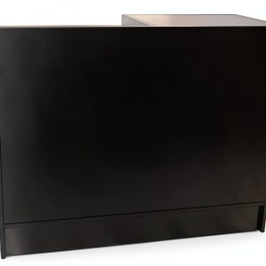 Only Hangers Register Stand Combo with Counter Black 48in Table-0