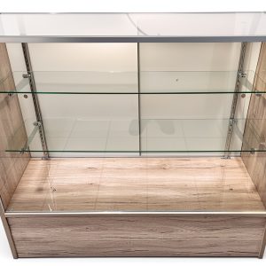 Only Hangers Barnwood Showcase Counter 4ft & 6ft Rustic Display-0