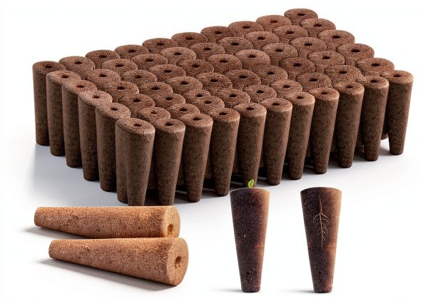 Grow Sponges 150 Pack COMNICO Hydroponic Media for Indoor Gardens-0