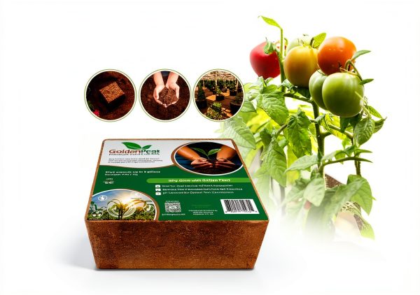 Organic coco pith block - Serendib Green Growing Media Low EC-2