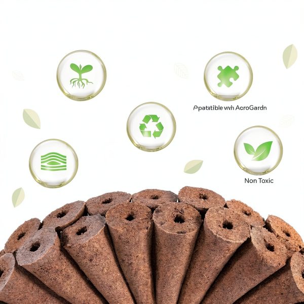 Grow Sponges 150 Pack COMNICO Hydroponic Media for Indoor Gardens-3